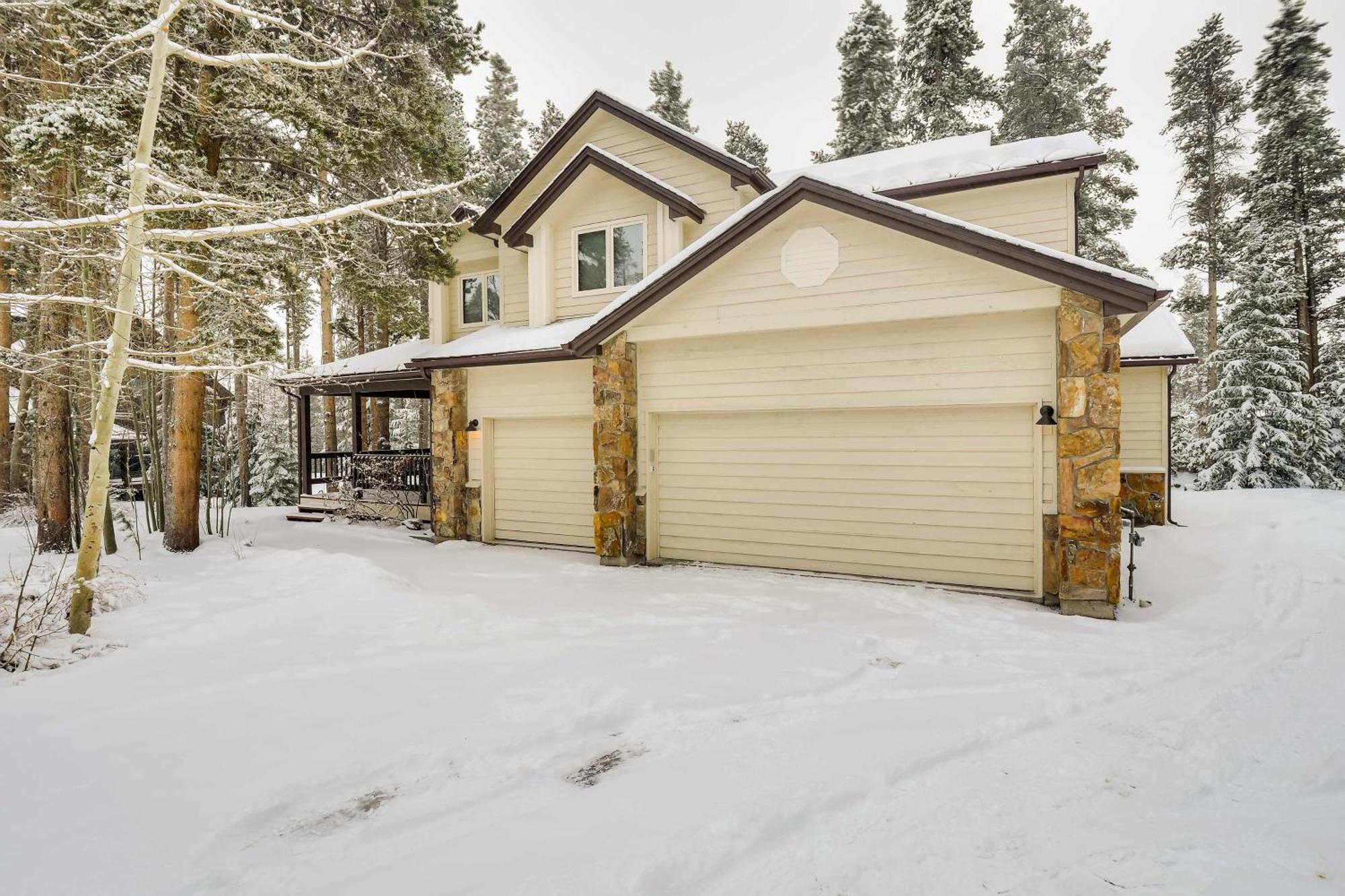 Idyllic Forested Breck Home Hot Tub And Ski Shuttle Breckenridge Exterior foto