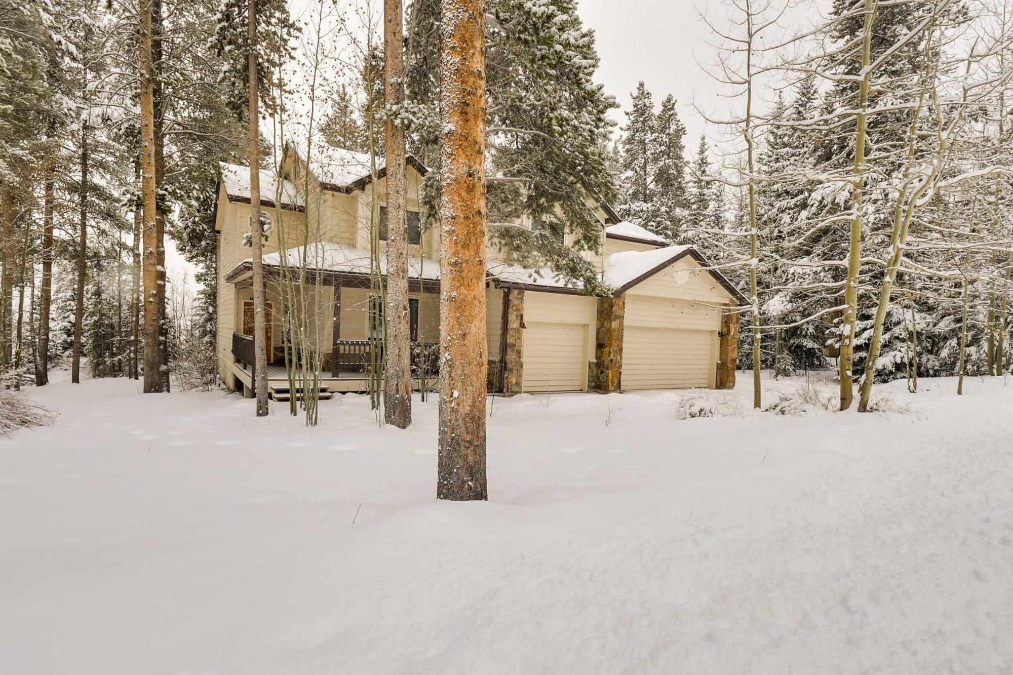 Idyllic Forested Breck Home Hot Tub And Ski Shuttle Breckenridge Exterior foto