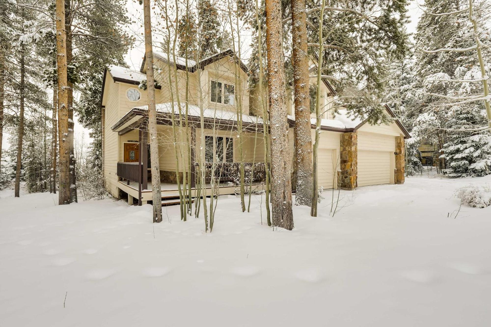 Idyllic Forested Breck Home Hot Tub And Ski Shuttle Breckenridge Exterior foto